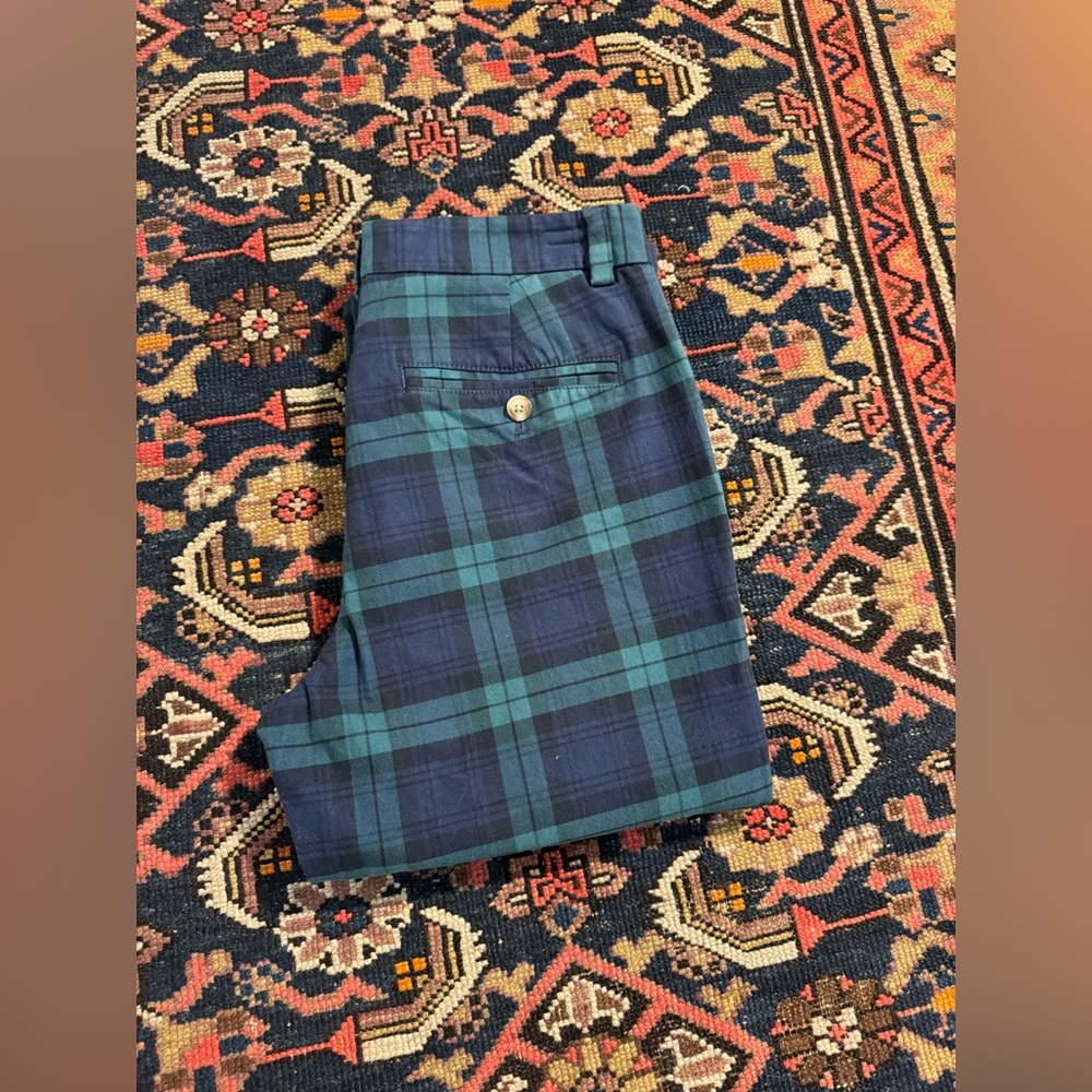 28 x 32 NWT Vineyard Vines Blackwatch Plaid Breaker Chinos